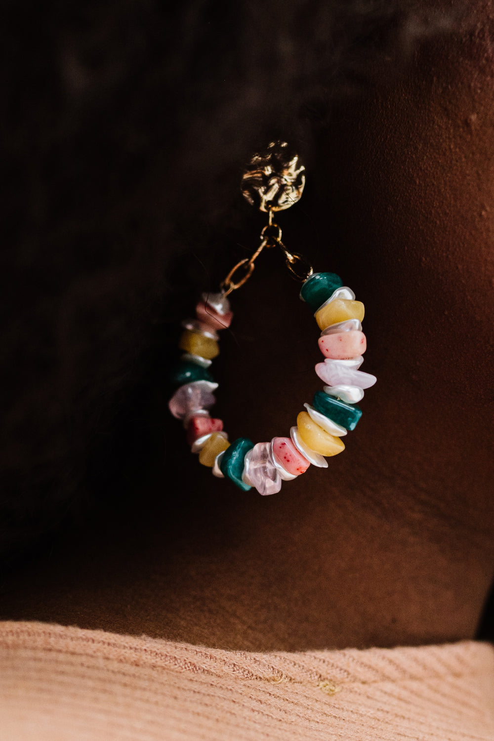 LA3accessories Make a Statement Beaded Earrings